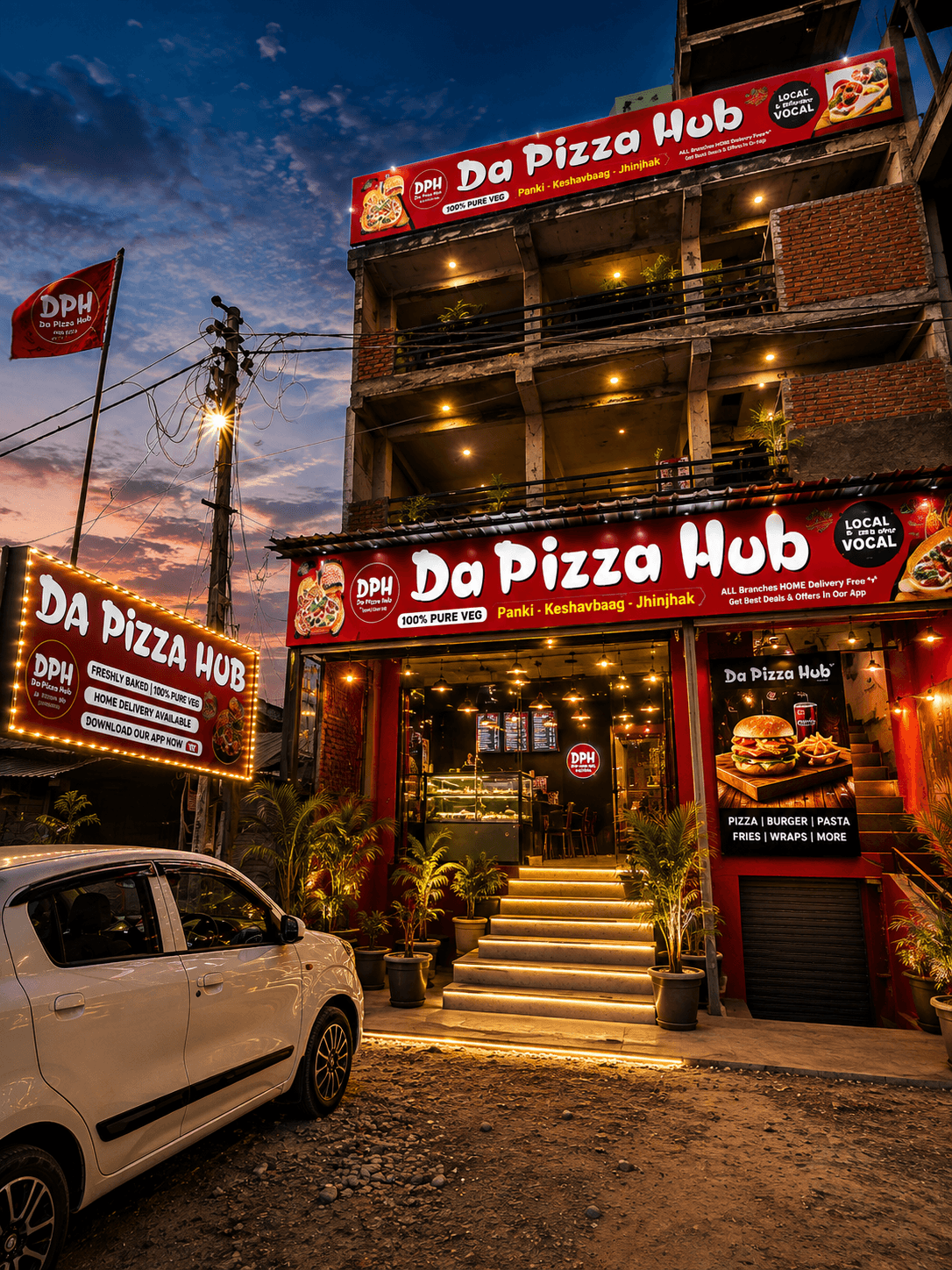 Da Pizza Hub – Raniya