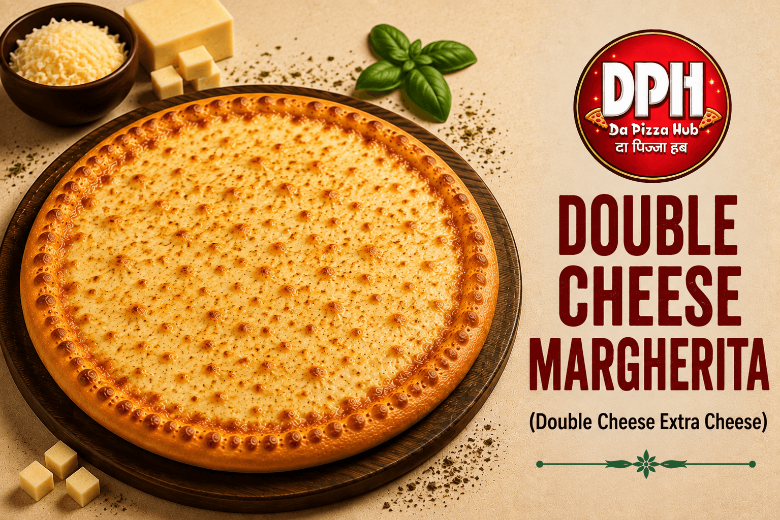 Double Cheese Margherita